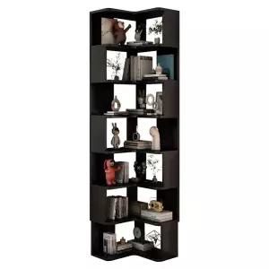 코너책장 ㄱ자 모서리책장 서재 조립 책꽃이 우드 심플 정리함 원목