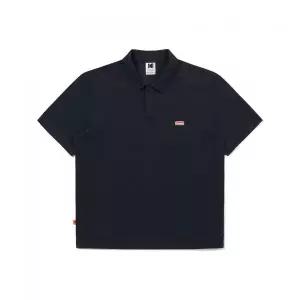 KODAK 코닥 에어로쿨 와플 카라 티셔츠 NAVY