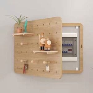 두꺼비집 가리개 인테리어 북유럽 캐릭터 움직이는 스마일액자 원목 명화 초대형 가림막