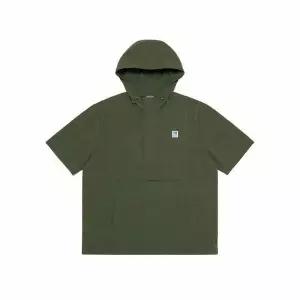 KODAK 코닥 브리즈 후드 반팔 아노락 KHAKI