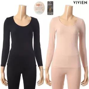비비안 MIMOFIL 초경량 미세극세사 여성바디핏 내의상의 LG9136