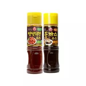 오뚜기 돈까스소스 470g + 양념치킨소스 490g