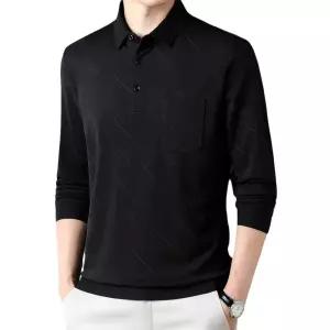 룽나루 남자 니트 가을 페이크 투피스 차콜 브이넥 V넥 코트 HO3