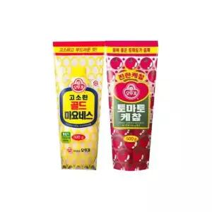오뚜기 토마토 케찹 500g + 골드 마요네즈 500g