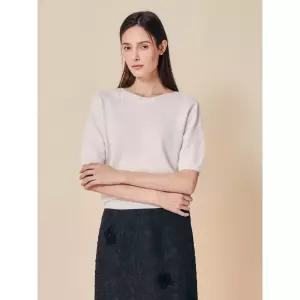 매장정품 지고트 JS2A1PO031[소프트 울 하프슬리브 니트] 229235