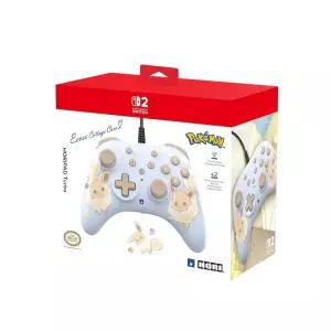 HORI HORIPAD Turbo (Eevee Cottage Core) for Nintendo Switch 2 - Officially Licensed by Nintendo and