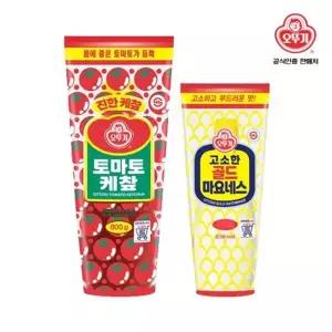 오뚜기 토마토 케찹 800g + 골드 마요네즈 500g
