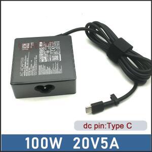 USB C 노트북 충전기 100W 20V 5A 고속 PD 아수스 ROG 플로우 Z13 젠큐브 14X 어댑터 전원 공급 장치