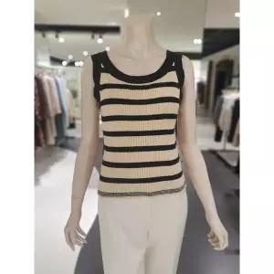 매장정품 지고트 JP3E1PO601[스트라이프 부클 나시 니트] 229258