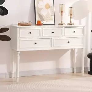 엔틱콘솔 서랍장 거실 복고풍 복도 원목 콘솔장 콘솔 현관