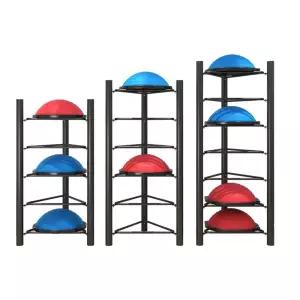 테스 보수볼 거치대 짐볼 진열대 발란스볼 홈트 블랙