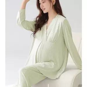 스파이더맨 여름 달린 잠옷 잠옷세트 모달 산전후 수유 수유복 임산부 커플 긴팔바지 임부 가슴패드가 산후