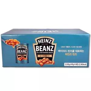 하인즈 베이크드 빈즈 3.23kg 412g x 8개 썬빈