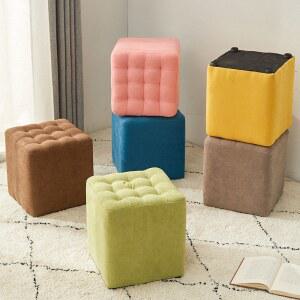 스툴 의자 코너 테이블 광장 카페 높이20 청색 가정용 20cm 스 지 벤치 빈티지