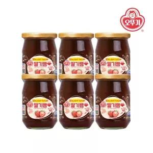 오뚜기 라이트슈가 딸기쨈 290g x 6개