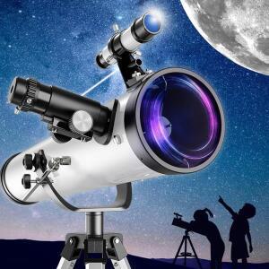 875X  망원경 F70076 단안 114MM 대형 조리개 Stargazing Bird Watching Moon Sun Filt