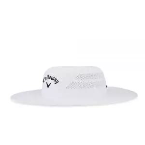 Callaway 남성용 SUN 선캡 HAT 모자 헤드웨어 (화이트/블랙) 184831