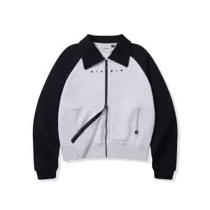 매장정품 코드그라피 CGP (우먼) 레글런 배색 카라 집업_다크네이비 CBEWWTC332DN 689064