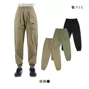 [NIX]유니 C/N스판 아웃포켓 풀밴딩 테이퍼드 조거 FNQRDYJ735P 3258294