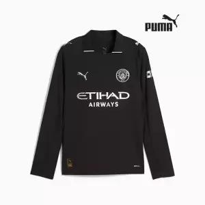 매장정품 PUMA 푸마 키즈 2526 시즌 맨체스터 시티 어웨이 롱슬리브 져지 780354 02 응원용 아동 유니폼 15