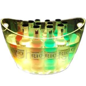 LED 아이스 버킷 와인 쿨러 양주 노래방 클럽 얼음통