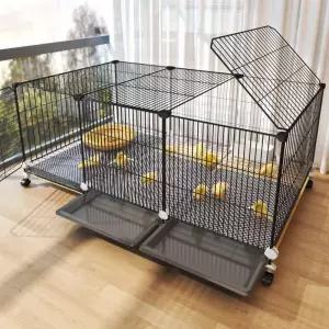 병아리 메추리 미니 항온 사육장 새장 칸 소동물 집 사육용품 가정용