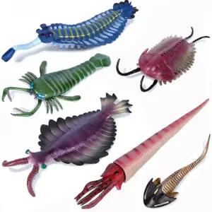 대왕암모나이트피규어 고대 심해 모형 생물 삼엽충 해양 미니 장식 바다 장난감 액션 새 뱀