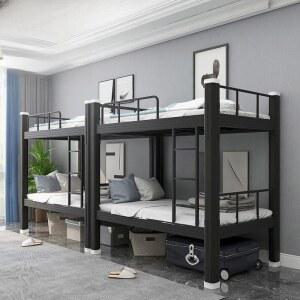 이층 침대 공공 1800x900x2000mm 기숙사용 2층침대 프레임만 게스트하우스