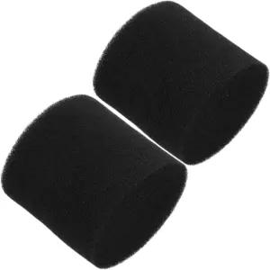 스피커 캐비닛용 서브우퍼 부품용 Amosfun 2pcs 베이스 플러그 스펀지 에어벤트 튜브 포트 교체