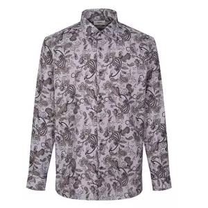 매장정품 renoma (일반핏)겨울 수입원단 깡끌리니 빅플라워 기모 프린트 남방 셔츠 2종택 (ROWSG1071) 1496