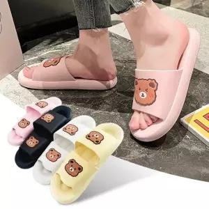 푹신 캐릭터 슬리퍼 발편한 고무 실내화 학교 사무실 구름슬리퍼 실내푹신슬리퍼