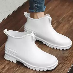 남여공용 커플 비오느날 레인부츠 장화 캐주얼 신발 글래디에디터 레인부츠 방수신발