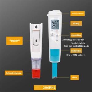 Testo 206-PH2 액체용 PH 측정기 테스터 기기 프로브 헤드 0563