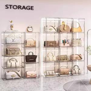 아크릴 쇼케이스 보관 보관 가방 전시 선반 케이스