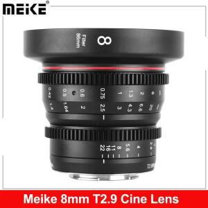마이크로 포서드MFT M4/3 마운트 올림푸스 파나소닉 카메라용 Meike Cine 렌즈 8mm T2.9