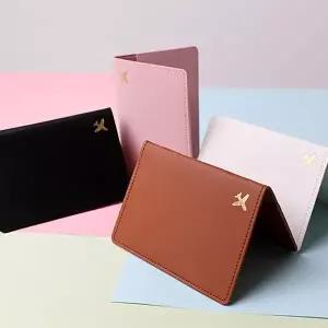 레더 트레블 슬림 여권지갑 (WDB9AA2)