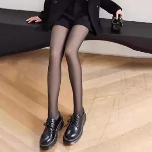 여성 기모 고탄력 페이크 스타킹 검정 골프스타킹 검정스타킹 압박스타킹 고탄력타킹