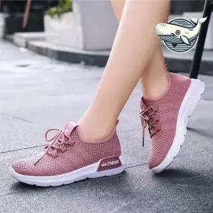 가벼운 통기성 여성 운동화 데일리 캐주얼 진주스니커즈 키높이운동화 스니커즈뮬