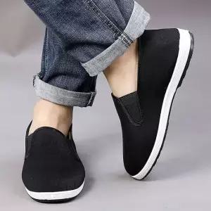 방한 털안감 슬립온 부드러운 착화감 스타일 슈즈 남자슬립온 부드러운슈즈 털슬립온