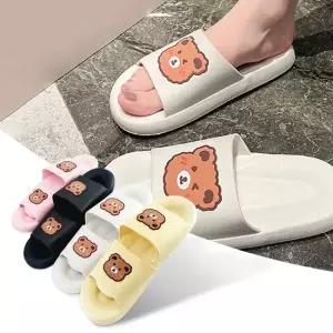 곰돌이 캐릭터 실내화 슬리퍼 구름슬리퍼 실내푹신슬리퍼 푹신슬리퍼 말랑말랑슬리퍼