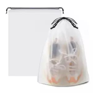 여행용 비닐 파우치 방수 투명 신발 주머니 DD-12653 스트링파우치 투명파우치 방수파우치