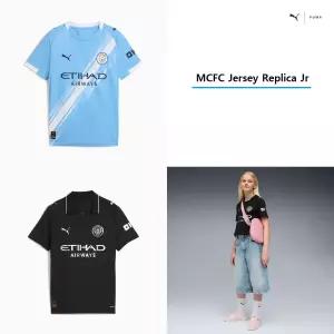 매장정품 PUMA 푸마 맨시티 2526시즌 홈 어웨이 저지 주니어 유니폼 780341 - 01 780353 02 1506807