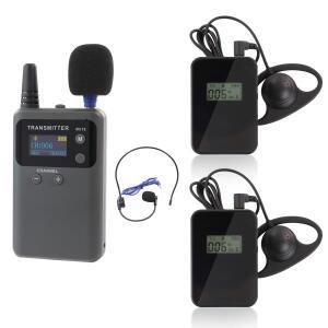 무선 투어 가이드 시스템 관광 단체 서비스  훈련 전시회를 위한 속삭임 통역 동시