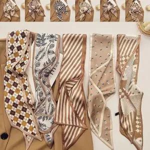 [하프클럽/]미니 스카프 가방리본 목도리 헤어타이