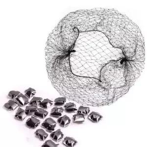 [하프클럽/]헤어망 머리망 올림머리 승무원 70cm 20p