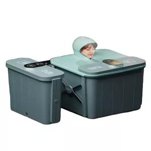 접이식욕조 온열욕조 1인 욕조 전신 난방 단열 사우나 접이식 가능