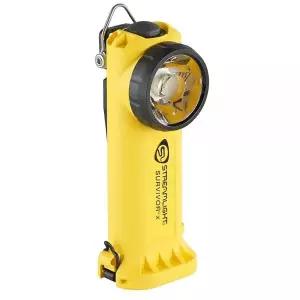 Streamlight 90244 Survivor X USB 250루멘 충전식 직각 소방관 손전등, 배터리 팩 포함, 옐로우 344670