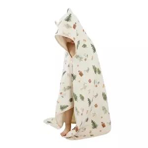 REMASS 목욕 타월 - 후드가 달린 부드러운 모슬린 베이비 타월 63.5 x 137.1cm(25 x 51x2.54cm) - 및 흡수