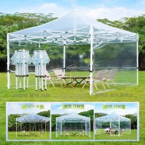 투명 천막 비닐 방수 비닐커튼 방풍 테라스 옥상