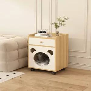 고양이 하우스 서랍형 사계절 반려묘 반려동물 침대 탁자